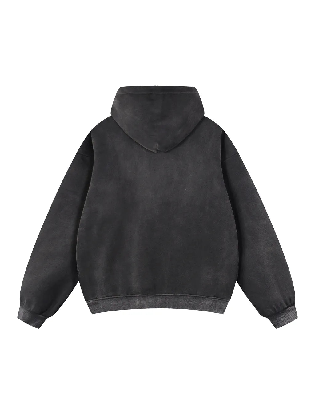 Sun Fade Contrast Tape Fleece Hoodie (Gray Stripes)